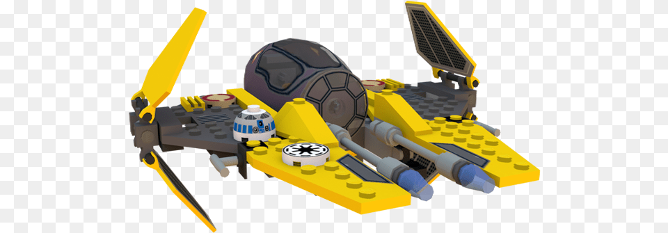 Gamecube Lego Star Wars The Video Game Jedi Interceptor Lego Star Wars Game Models, Machine, Animal, Apidae, Bee Png