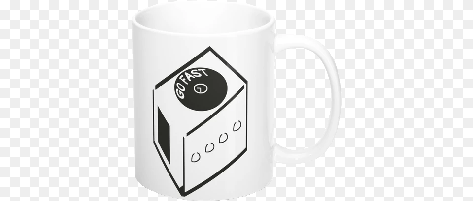 Gamecube Speedrunner Mug 11oz Coffee Cup, Beverage, Coffee Cup Png Image