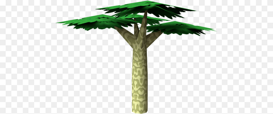 Gamecube The Legend Of Zelda The Wind Waker Tree The Legend Of Zelda Wind Waker Trees, Palm Tree, Plant, Cross, Symbol Free Png