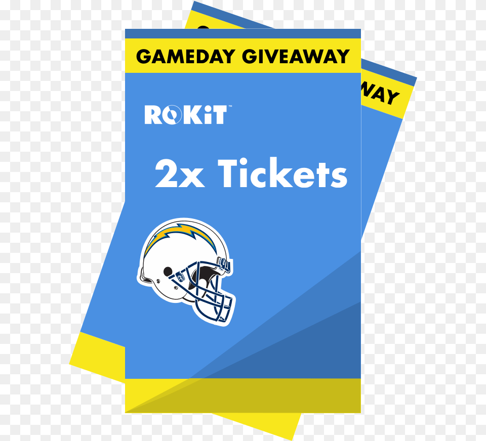 Gameday Giveaway Prize San Diego Chargers, Advertisement, Poster, Helmet, American Football Png