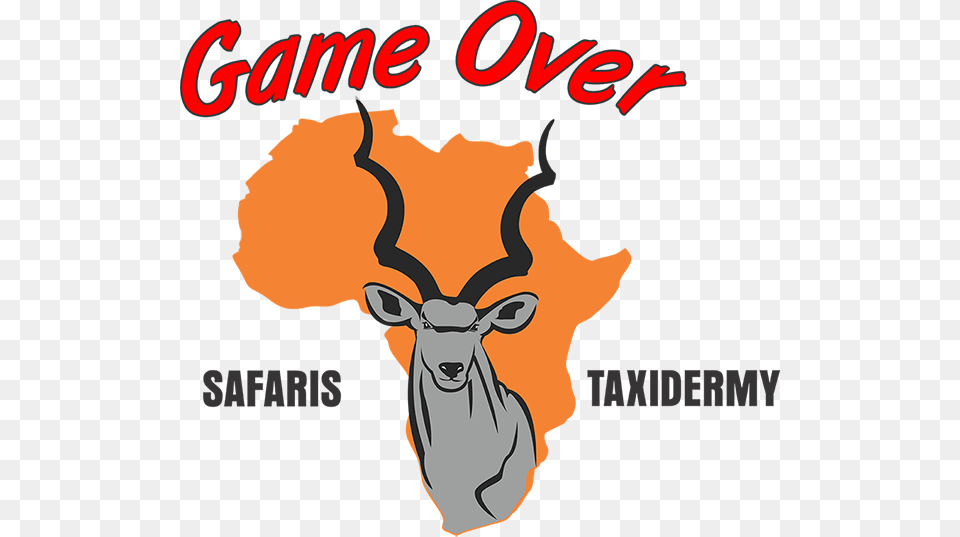 Gameover Logo Deer, Animal, Antelope, Impala, Mammal Free Png Download