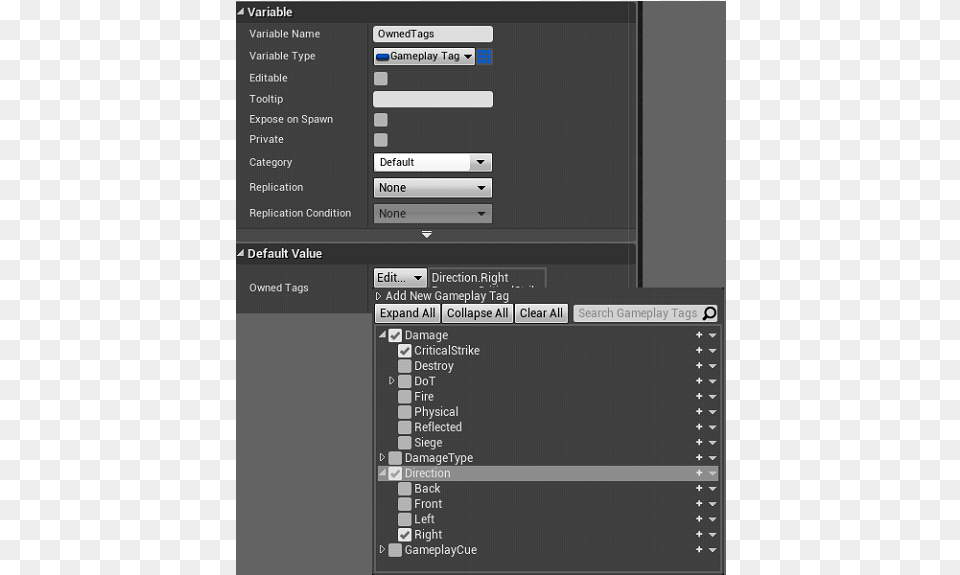 Gameplay Tags In Ue4 Gameplay Tags, Text, Computer Hardware, Electronics, Hardware Free Png Download