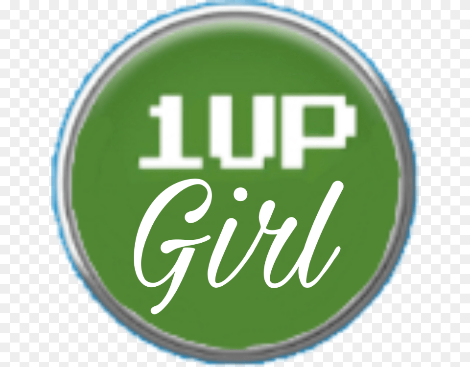 Gamer Gamergirl Mario Mariocart 1up 1upgirl Girl Circle, Logo, Text Free Transparent Png