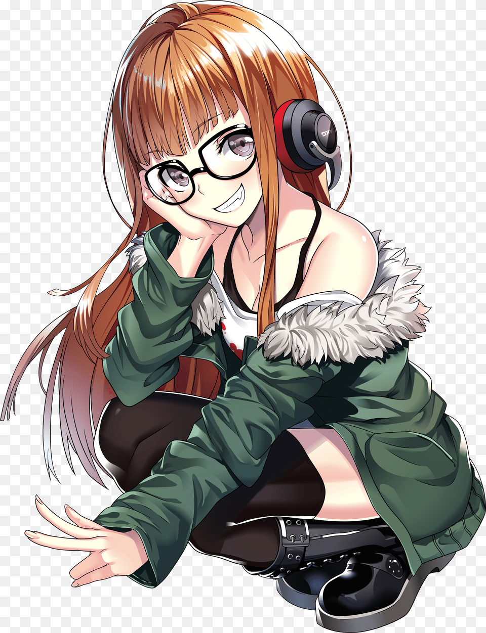 Gamer Girl Anime Character Png