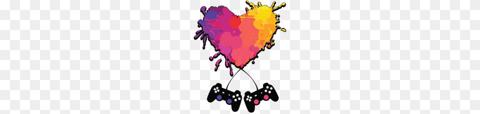 Gamer Love, Art, Graphics, Heart, Baby Free Png Download