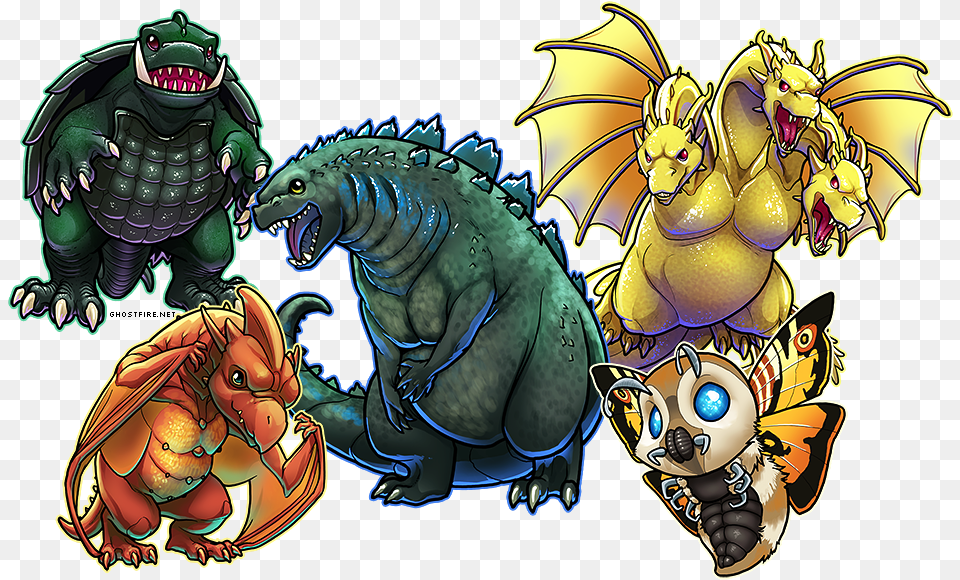 Gamera Godzilla Mothra Rodan Gamera, Dragon, Animal, Sea Life, Reptile Png Image