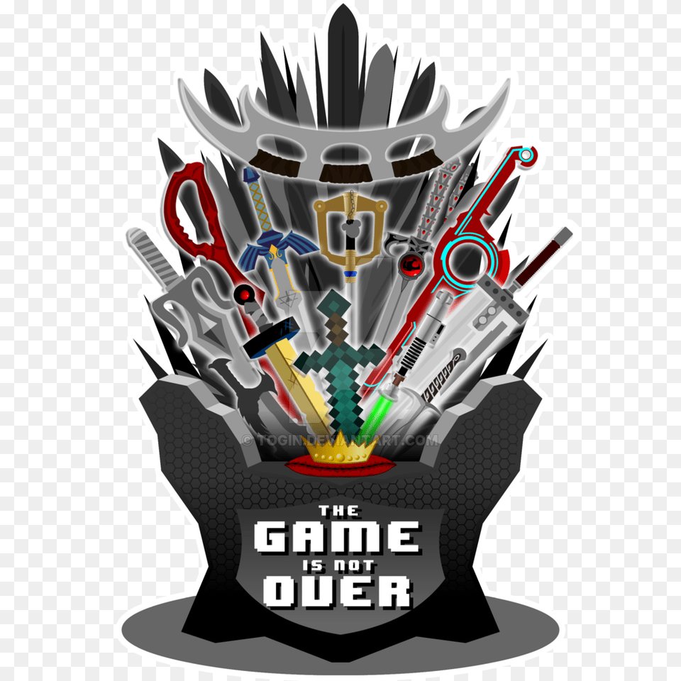 Gamers Iron Throne, Advertisement, Poster Free Png Download