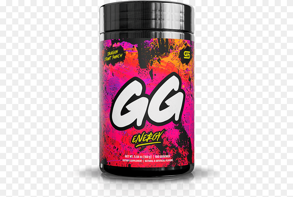 Gamersupps Acai Blueberry, Can, Tin, Cosmetics Free Png