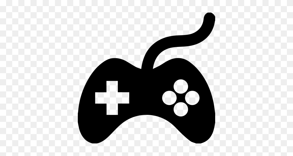 Games Game Game Stick Icon With And Vector Format For, Gray Free Png Download