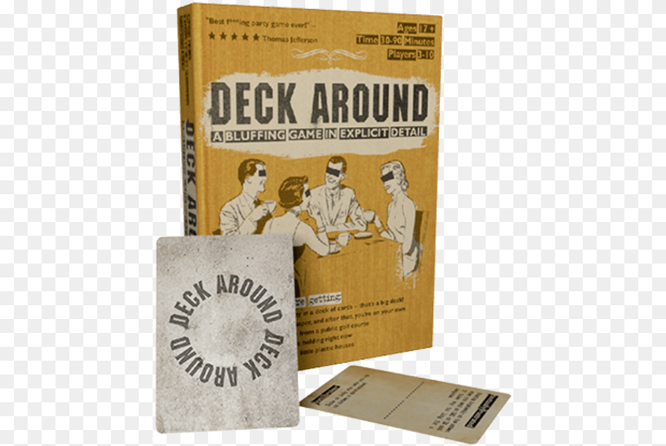 Games Like Cards Against Humanity Deck Around Deck Around Game Cards, Advertisement, Poster, Adult, Person Free Transparent Png