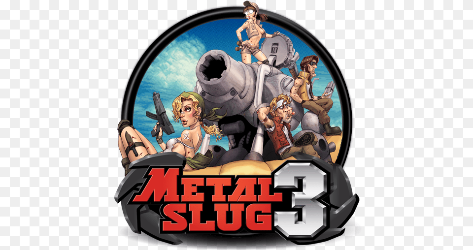 Games Logo Metal Slug 3, Book, Comics, Publication, Baby Free Png Download