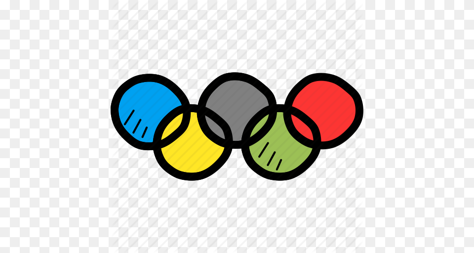 Games Logo Olympic Olympics Rings Sports Summer Icon, Sphere Free Png