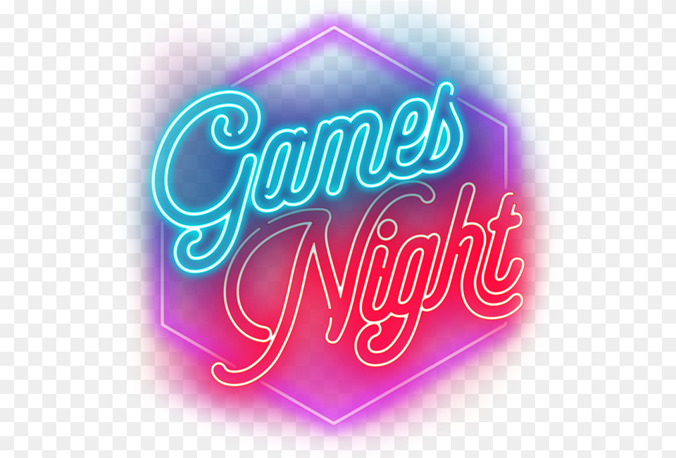 Games Night Image With No Game Night Logo, Light, Neon Free Transparent Png