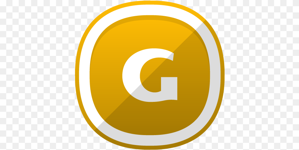 Gamespot Social Network Icon Of Vertical, Number, Symbol, Text, Disk Free Png Download
