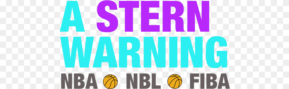 Gaming Archives A Stern Warning For Basketball, Text Free Png