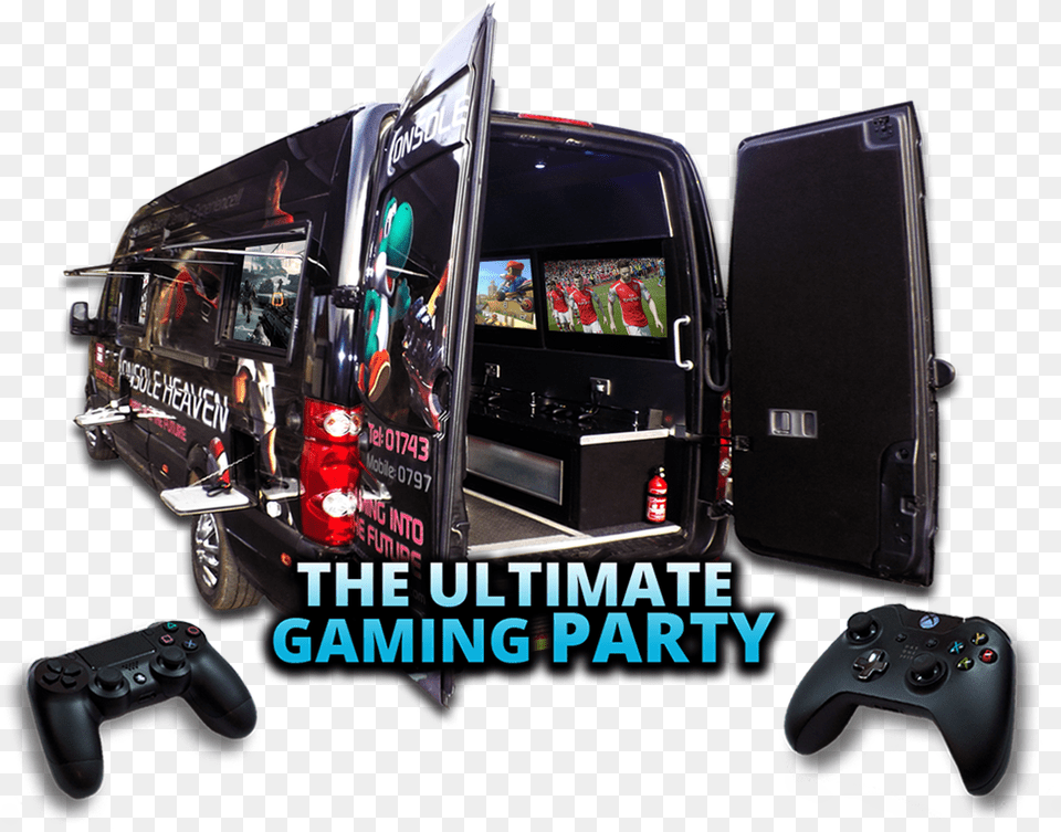 Gaming Bus Birmingham Uk, Car, Transportation, Vehicle, Machine Png