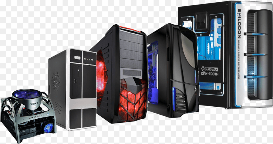 Gaming Computers Apevia X Trooper Series X Trp Rd Black Red Steel, Computer, Hardware, Electronics, Computer Hardware Free Png