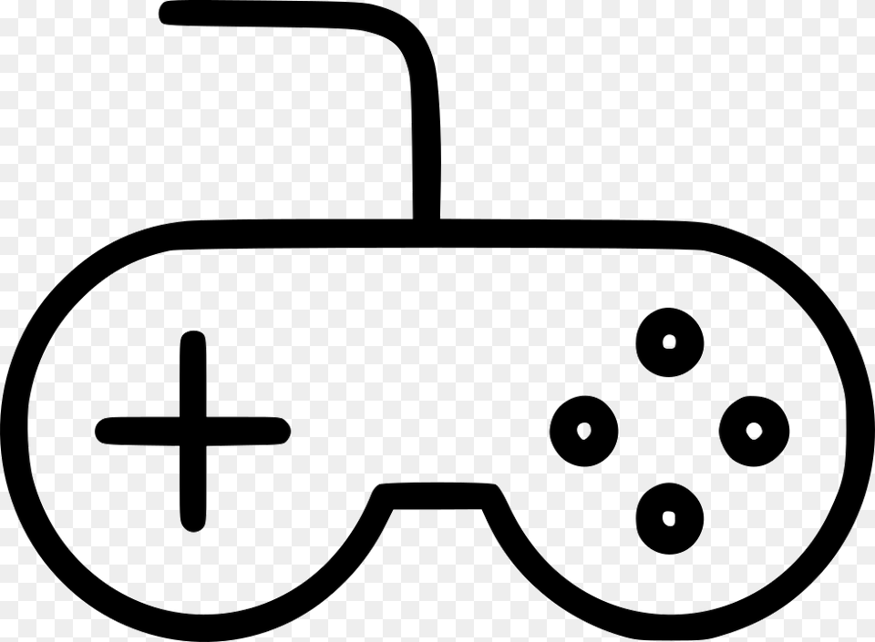 Gaming Controller Drawing At Getdrawings Video Game, Electronics, Cross, Symbol, Joystick Free Png