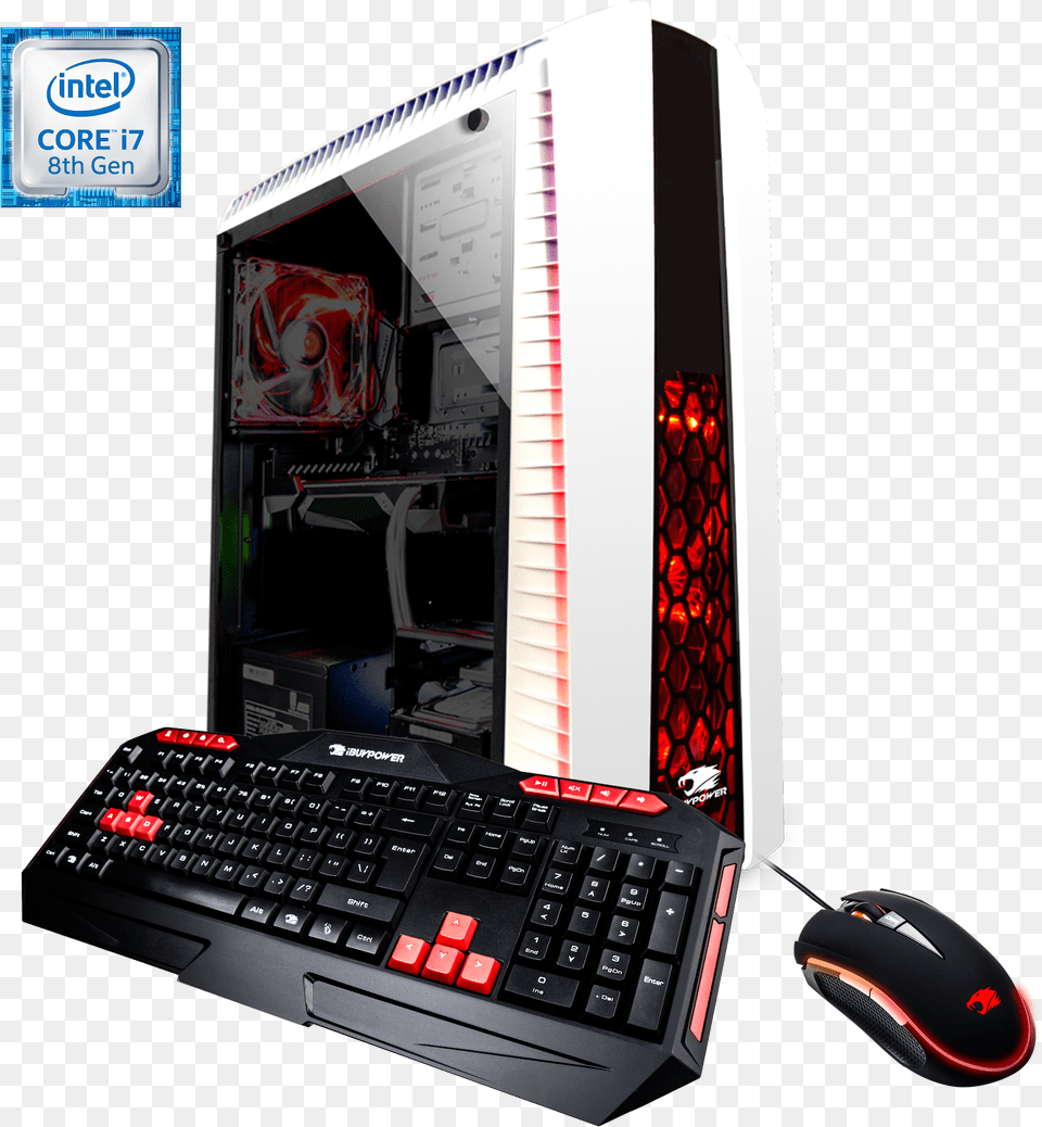 Gaming Desktop Pc Ibuypower Wa563gt2 Gaming Desktop Pc, Computer, Computer Hardware, Electronics, Hardware Png Image