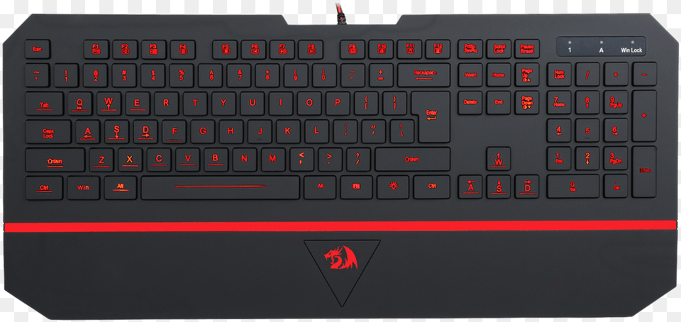 Gaming Keyboard Redragonusa Karura, Computer, Computer Hardware, Computer Keyboard, Electronics Png Image