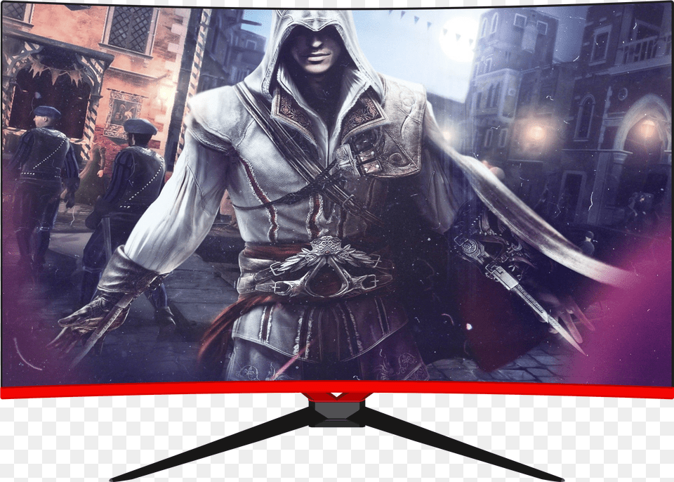 Gaming Monitor Pc Assassin39s Creed 2 Background Free Png Download