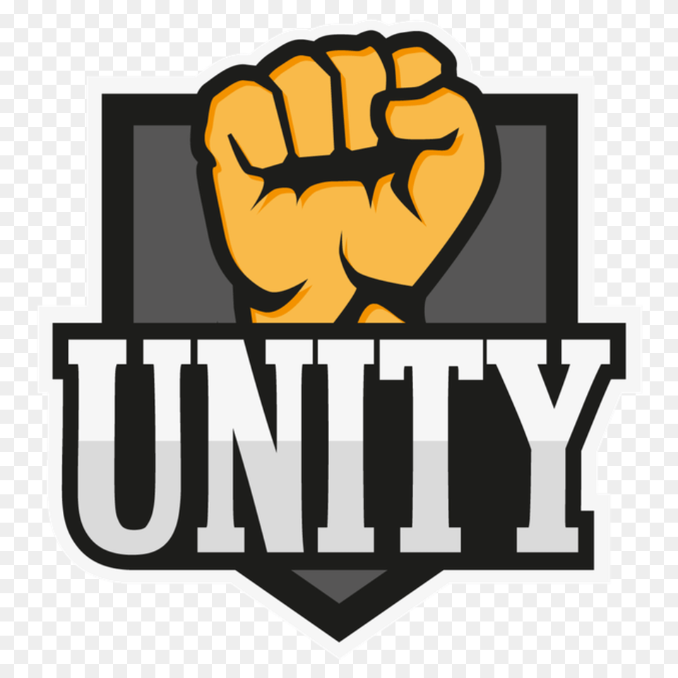 Gaming Org Team Unity Logo, Body Part, Hand, Person, Fist Png