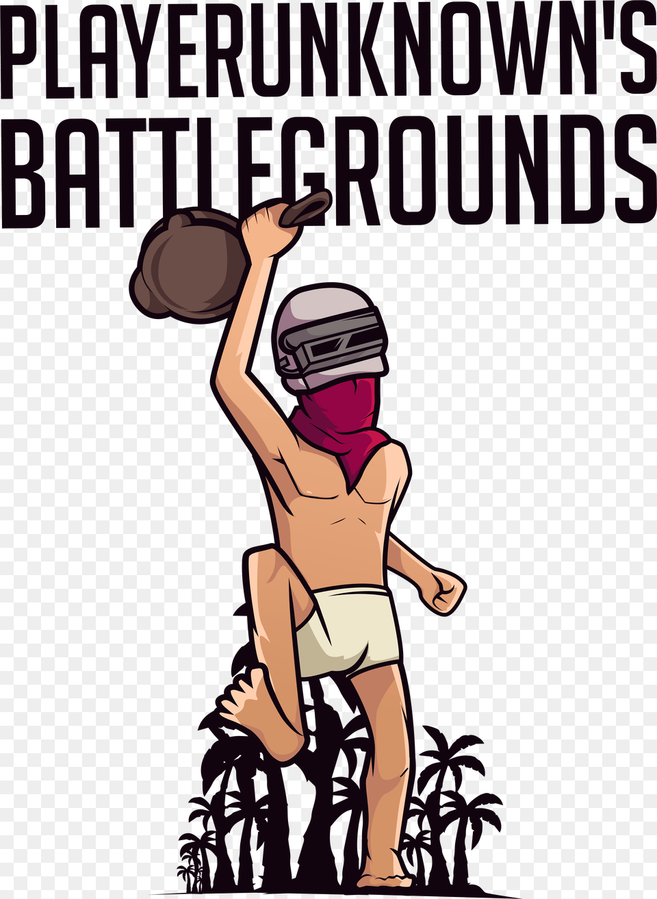 Gaming Pubg Playerunknowns Battlegrounds Tshirt Cartoon Do Battlegrounds, Clothing, Shorts, Adult, Female Png Image