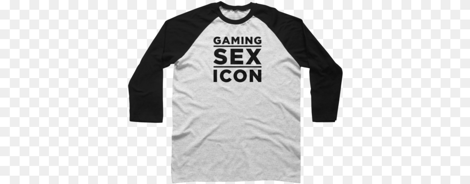 Gaming Sex Icon Baseball Tee Juniorsu0027 Perfect By Hutch Mandalorian, Clothing, Long Sleeve, Shirt, Sleeve Free Png