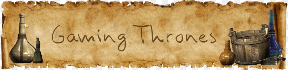 Gaming Thrones Handwriting, Text Free Png Download