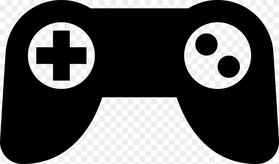 Gaming Transparent Video Game Game Controller Black And White, Gray Png Image