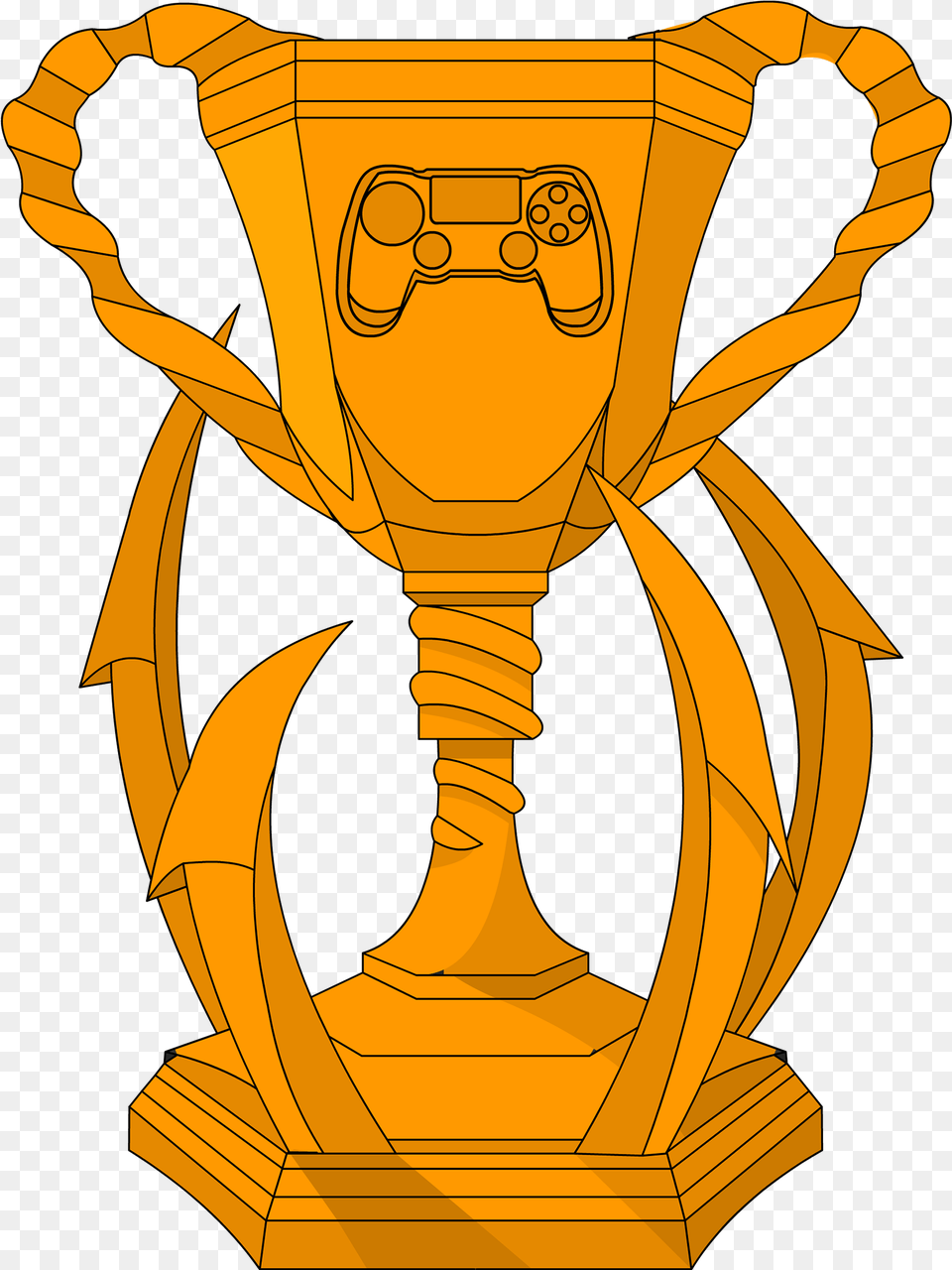 Gaming Trophy By Denis Horvat Illustration, Person Png