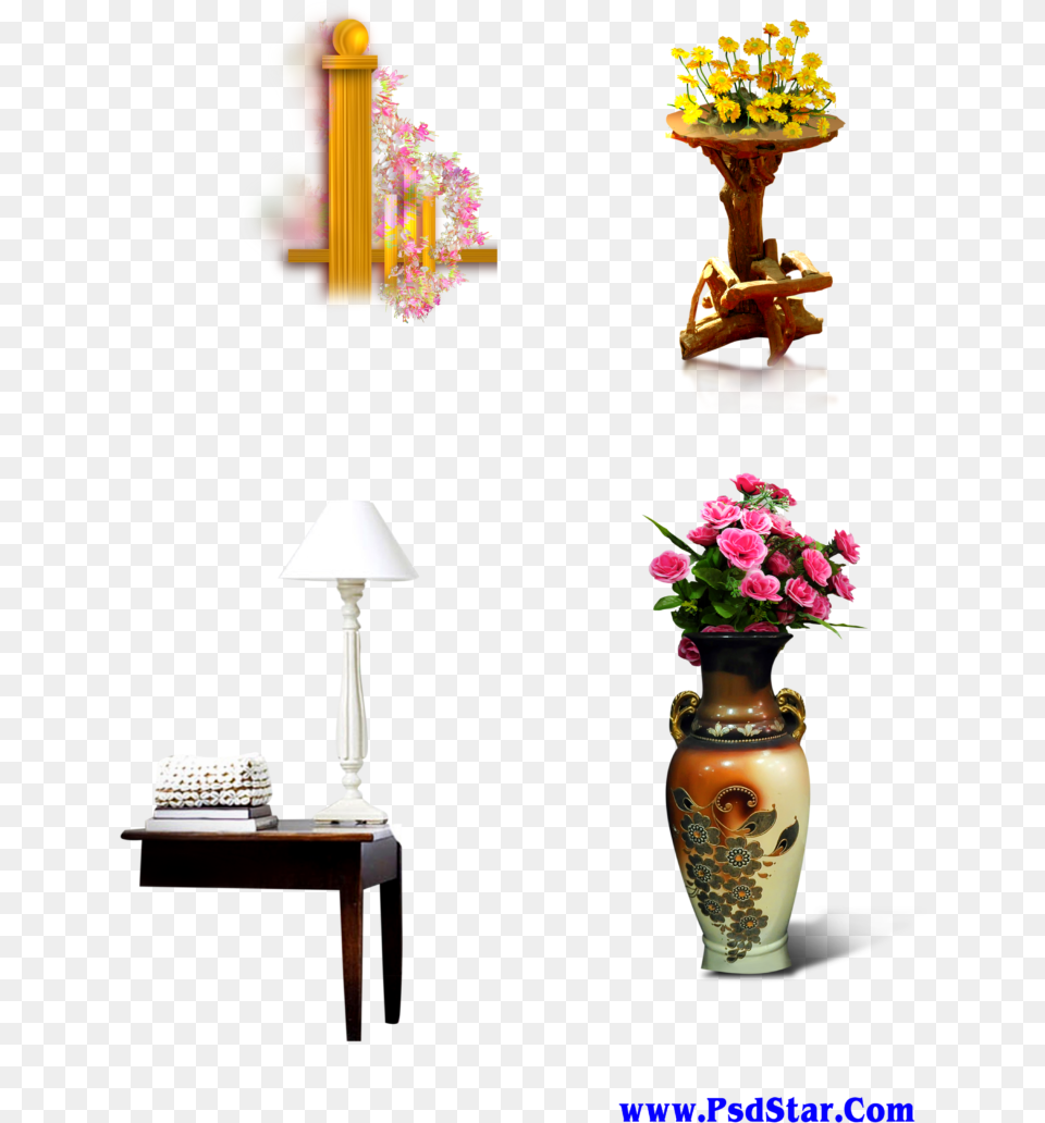Gamla, Flower, Pottery, Plant, Lamp Png