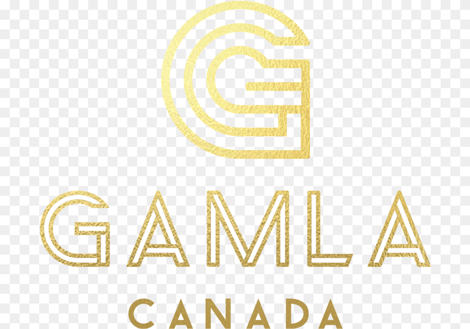 Gamla Logo Gold Foil Graphics, Text Png