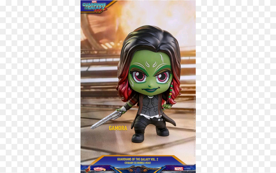 Gamora Cosbaby Guardians Of The Galaxy Vol 2 Gamora Cosbaby, Book, Comics, Person, Publication Free Png