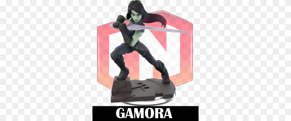 Gamora Disney Infinity Disney Infinity 20 Guardians Of The Galaxy Playset, Adult, Female, Person, Woman Free Png