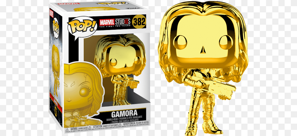 Gamora Gold Chrome Gold Gamora Funko Pop, Person, Treasure, Adult, Female Free Transparent Png