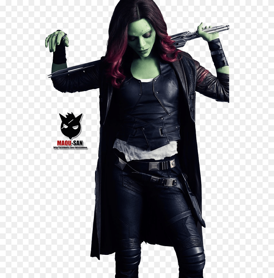 Gamora Outfit Infinity War, Woman, Adult, Person, Clothing Free Png