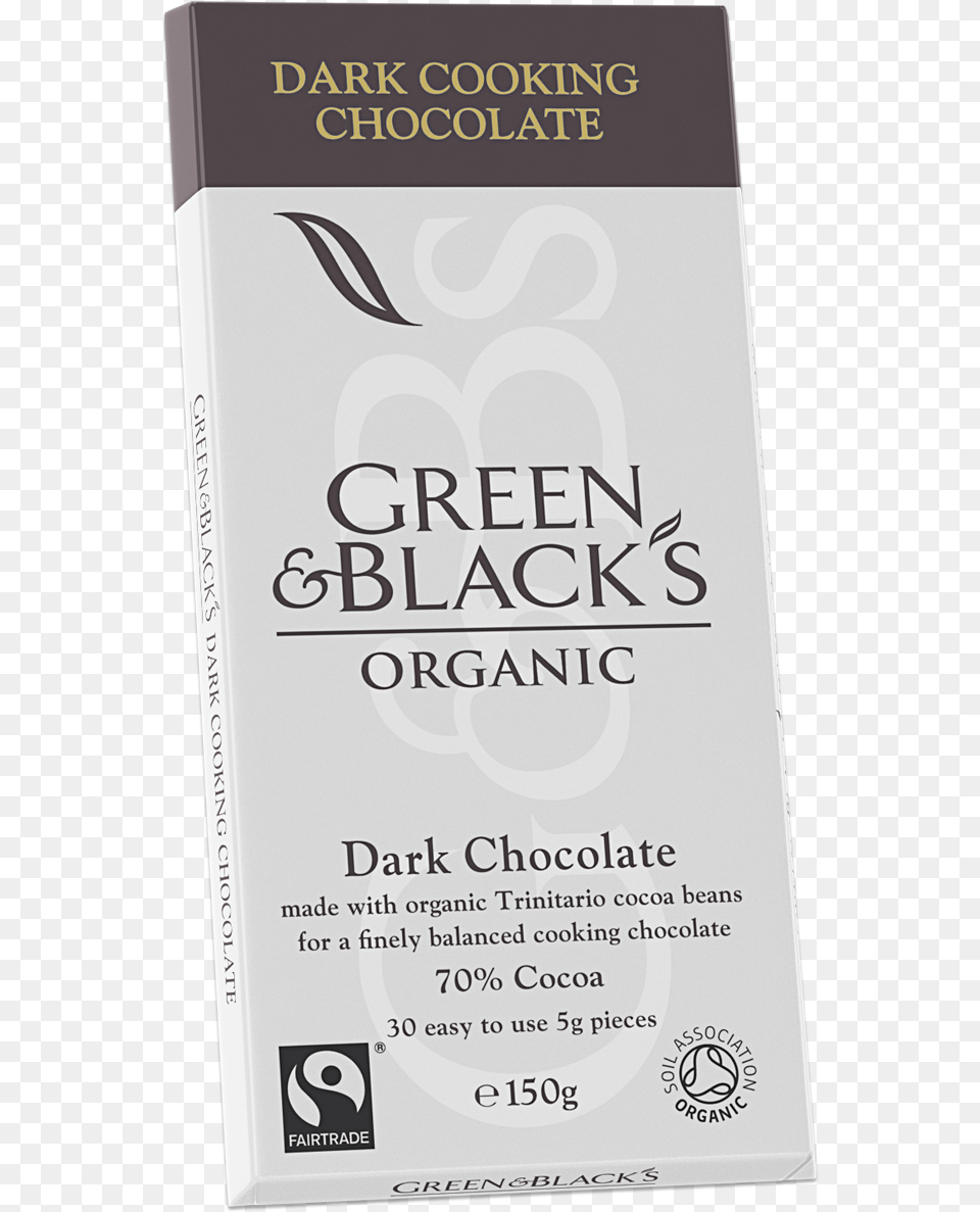 Gampb S Dark Cook S Chocolate Bar 150g Green And Blacks Cooking Chocolate, Book, Publication, Advertisement, Poster Free Png Download