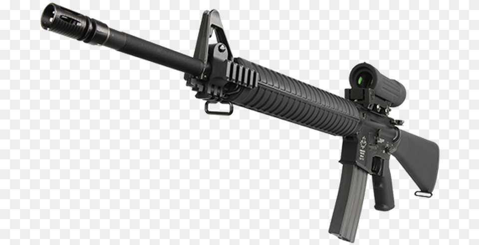 Gampg Gc7a1 Canadian C7 M16 W Optic Egc 016 7a1 Assault Rifle, Firearm, Gun, Weapon Png Image