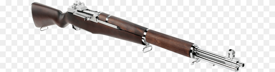 Gampg M1 Garand Aeg Rifle M1 Garand Silver, Firearm, Gun, Weapon, Blade Png Image
