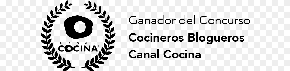Ganador Del Concurso Blogueros Cocineros 2012 De Canal, Gray Png Image