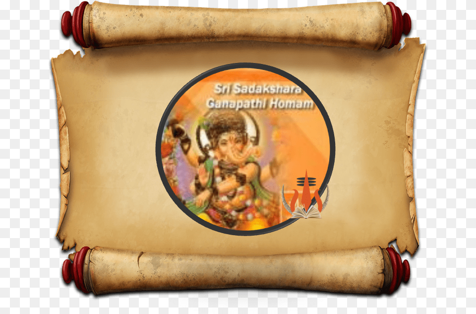 Ganapathy, Text, Document, Scroll, Disk Free Png Download