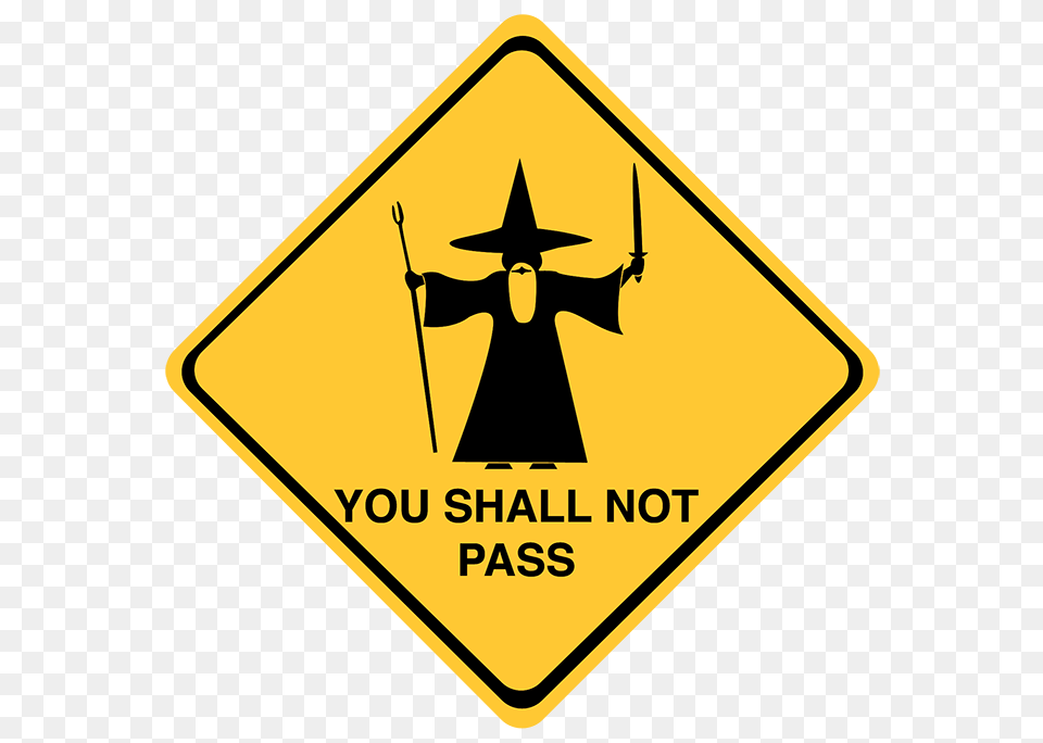 Gandalf Collabnet Versionone Blog, Sign, Symbol, Road Sign, Person Free Png Download