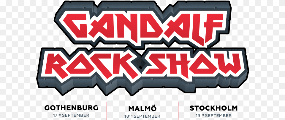 Gandalf Rockshow 2019 Horizontal, Sticker, First Aid, Text Png