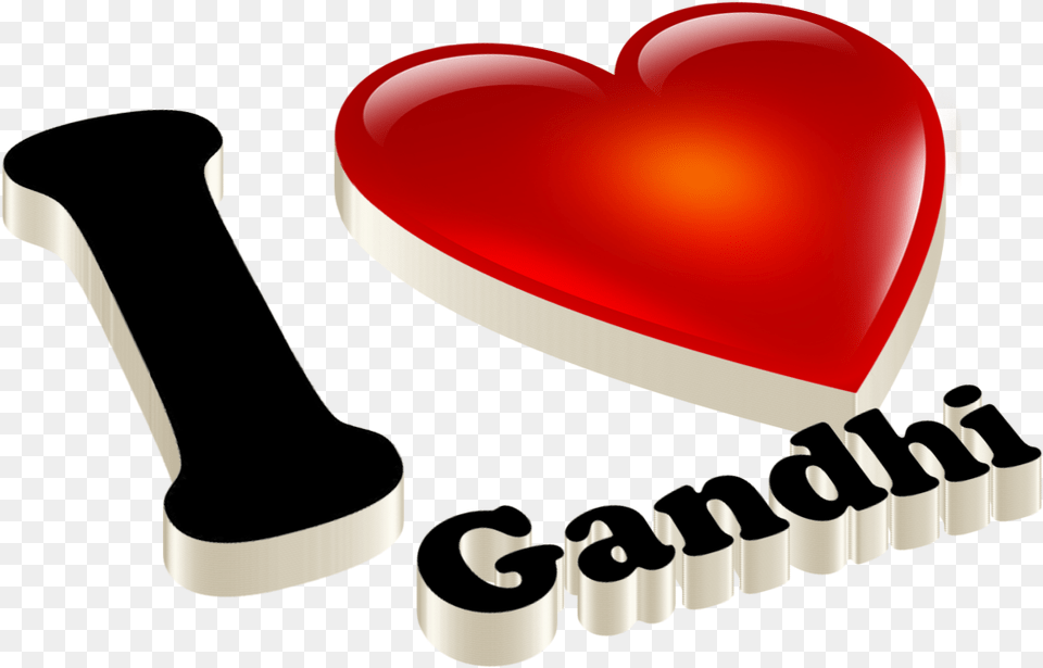 Gandhi Heart Name Heart, Smoke Pipe Png Image