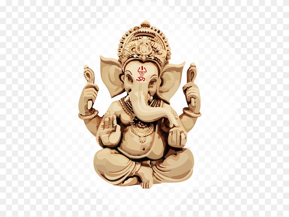 Ganesh Chaturth Happy Ganesh Chaturthi Gif, Art, Baby, Person, Figurine Free Transparent Png