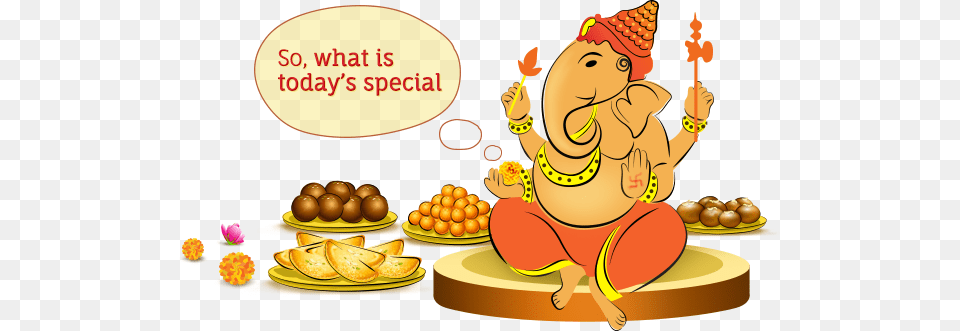 Ganesh Chaturthi Food, Lunch, Meal, Person, Baby Png Image