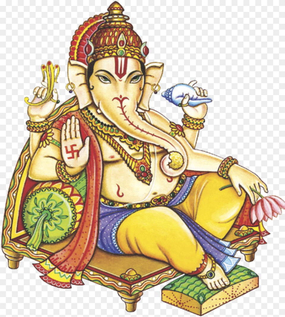 Ganesh God Shri Ganeshay Namah Hindi, Art, Adult, Wedding, Person Png Image