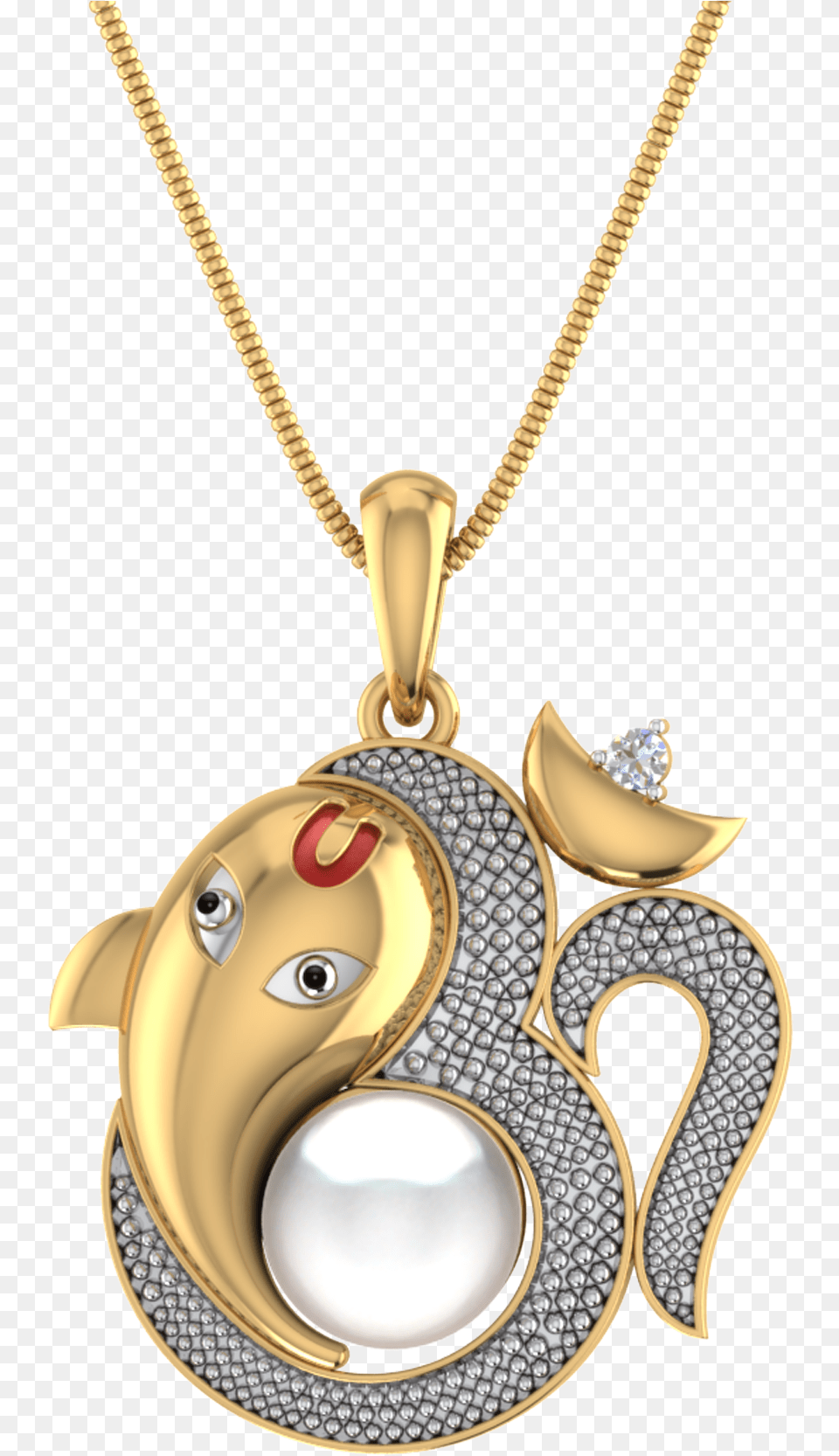 Ganesh Gold Pendant Designs, Accessories, Jewelry, Necklace, Locket Png Image
