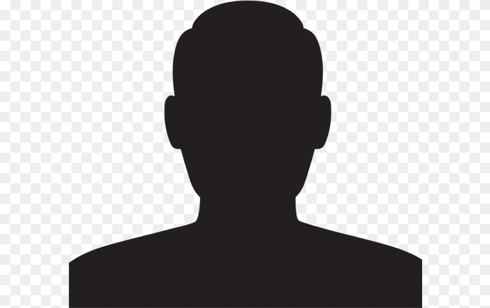 Ganesh Ramachandra Human Head Silhouette Front, Person, Body Part, Face, Neck Png Image